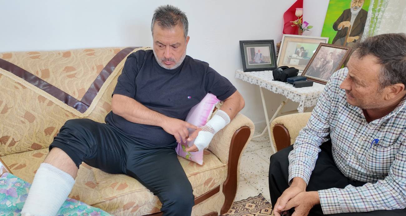 Sahipli köpeğin saldırdığı adam feci şekilde yaralandı
