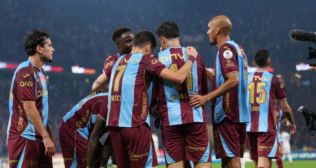 Trabzonspor seriye bağladı! Bordo-mavili ekip Beşiktaş’ı 2 golle geçti