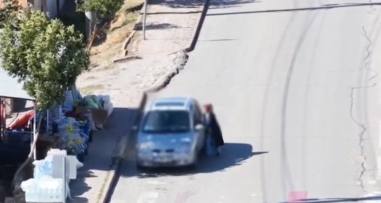 Trafikte “koltuk değiştirme” oyunu drona takıldı: 240 bin lira ceza
