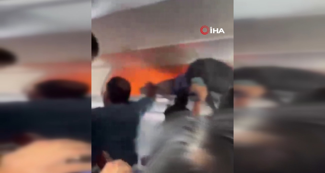 Yolcu uçağında taşınabilir şarj cihazı patladı, uçak acil iniş yaptı