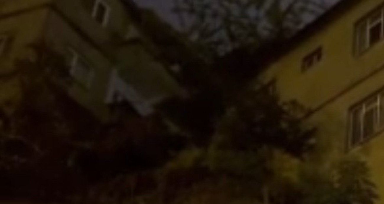 Zonguldak’ta 1 kişinin öldüğü binanın yıkılmadan önceki görüntüleri ortaya çıktı