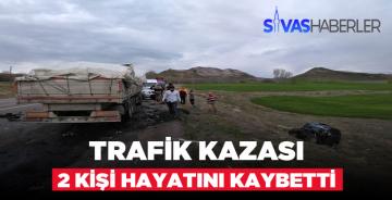 Yıldızeli – Sarkışla Yolu Üzerinde Trafik Kazası